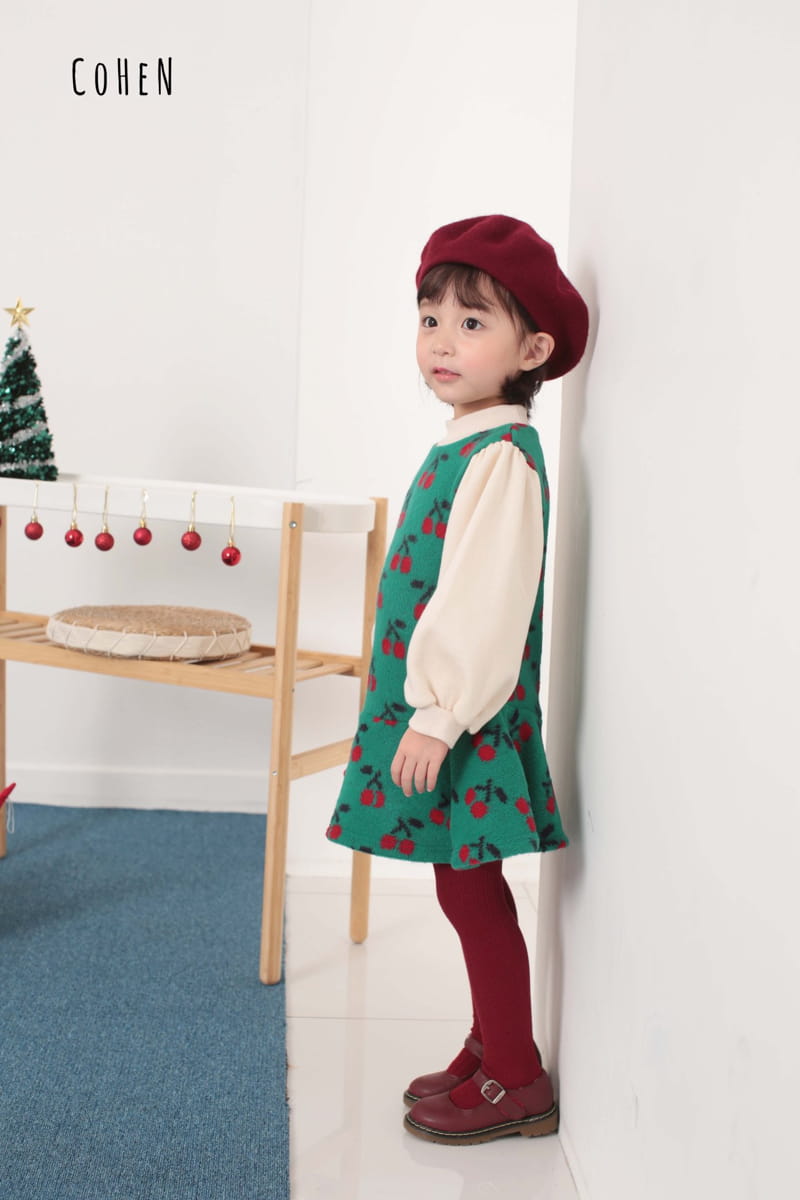 COHEN - Korean Children Fashion - #Kfashion4kids - Cherry One-piece - 11