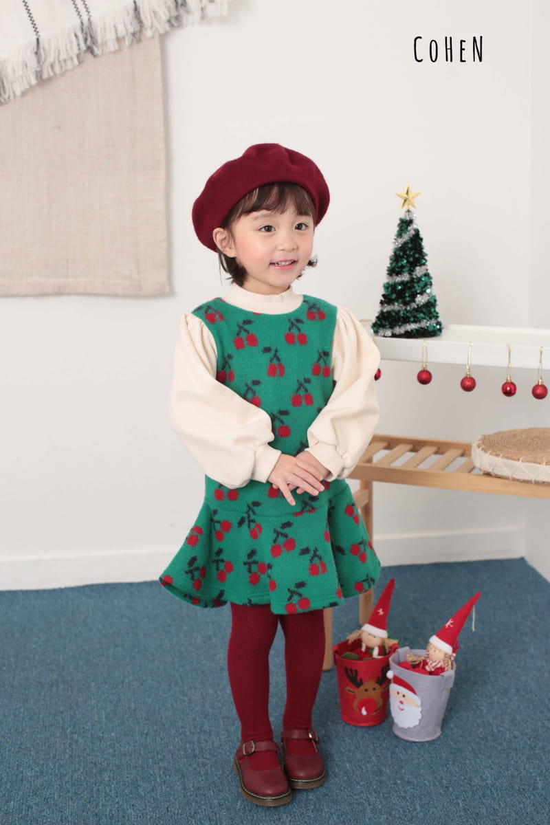 COHEN - Korean Children Fashion - #Kfashion4kids - Cherry One-piece - 8