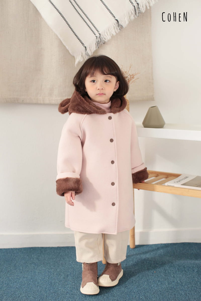 COHEN - Korean Children Fashion - #Kfashion4kids - Bear Coat