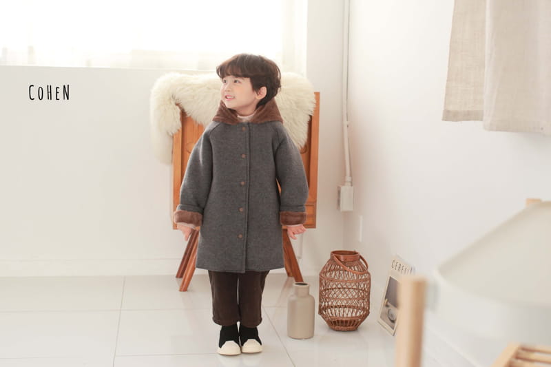 COHEN - Korean Children Fashion - #Kfashion4kids - Bear Coat - 11