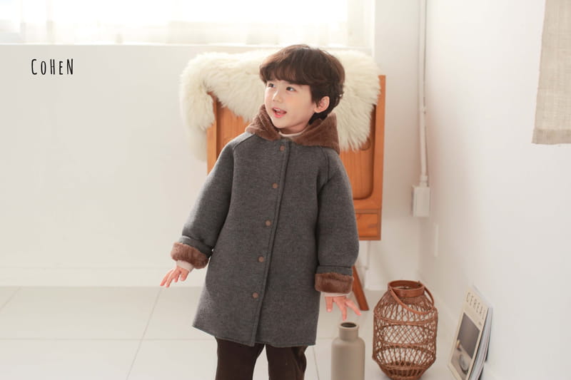 COHEN - Korean Children Fashion - #Kfashion4kids - Bear Coat - 12