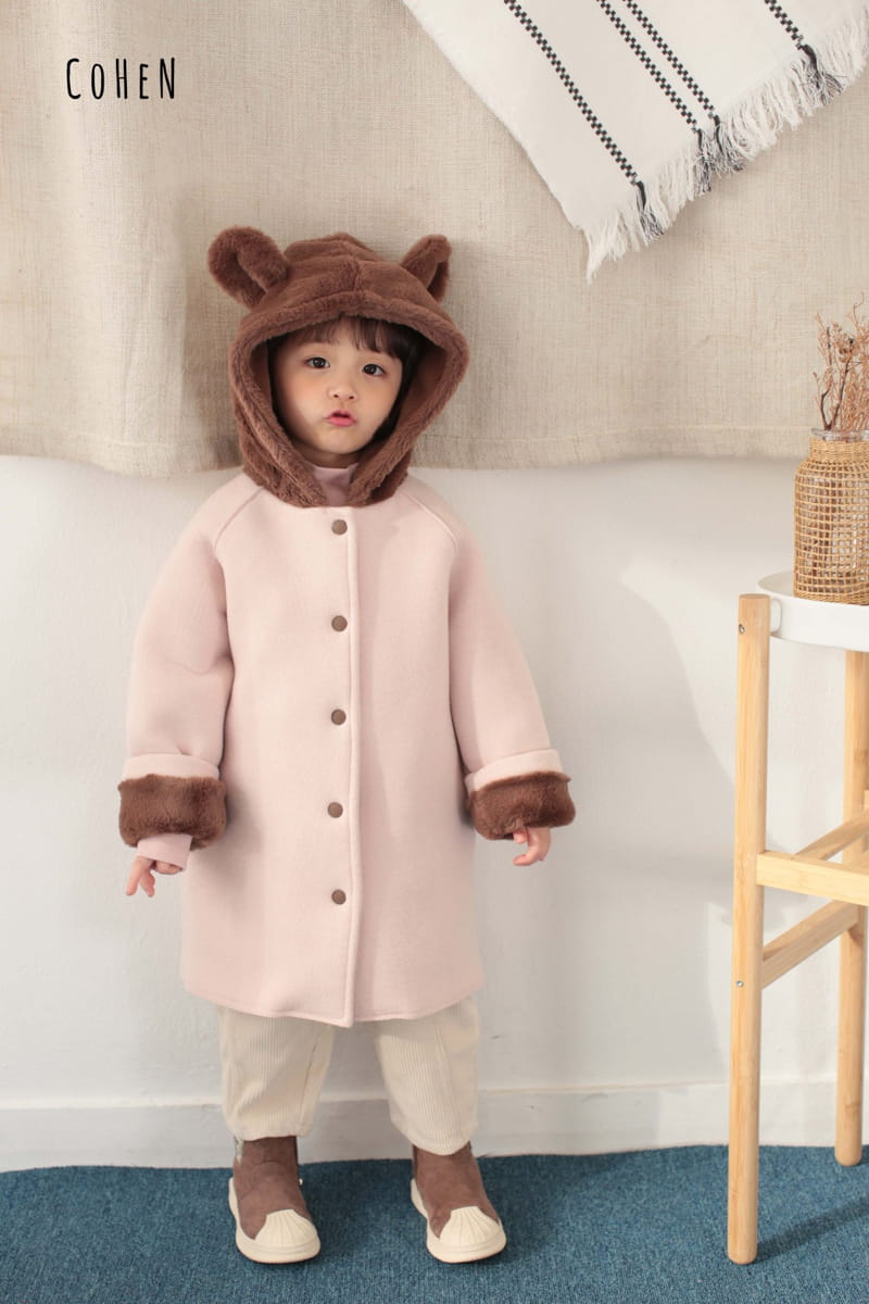 COHEN - Korean Children Fashion - #Kfashion4kids - Bear Coat - 8