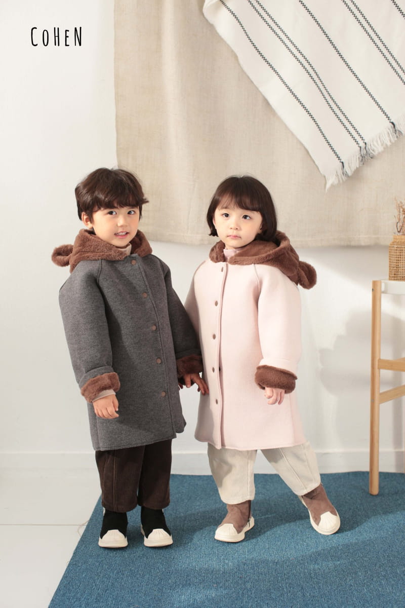 COHEN - Korean Children Fashion - #Kfashion4kids - Bear Coat - 9