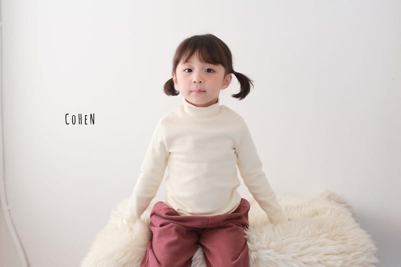 COHEN - Korean Children Fashion - #Kfashion4kids - Half Turtleneck Tee - 2