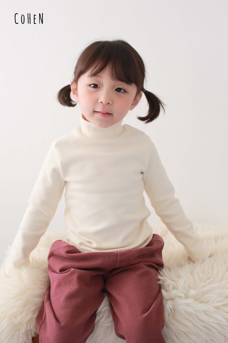 COHEN - Korean Children Fashion - #Kfashion4kids - Half Turtleneck Tee - 3