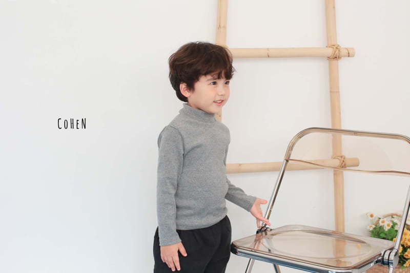 COHEN - Korean Children Fashion - #Kfashion4kids - Half Turtleneck Tee - 5