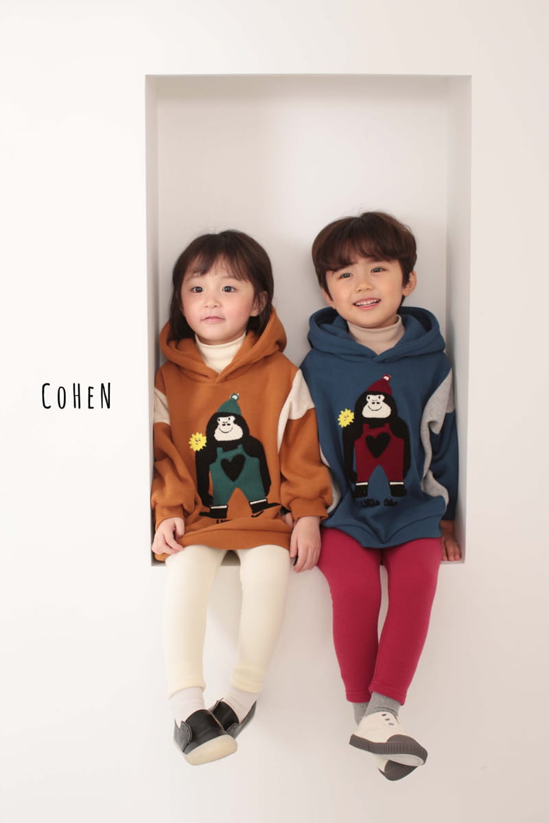 COHEN - Korean Children Fashion - #Kfashion4kids - Gorilla Hoody - 8