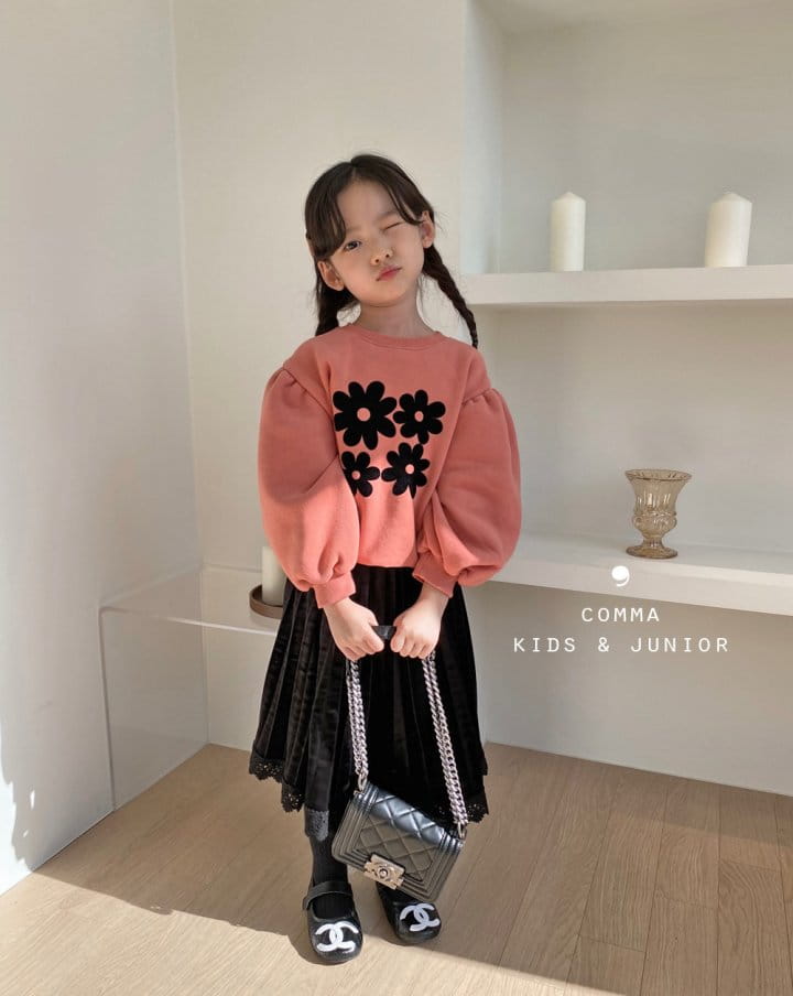 COMMA - Korean Children Fashion - #Kfashion4kids - Daisy Sweatshirt Fleece