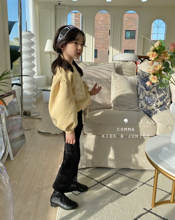 COMMA - Korean Children Fashion - #Kfashion4kids - Daisy Sweatshirt Fleece - 10