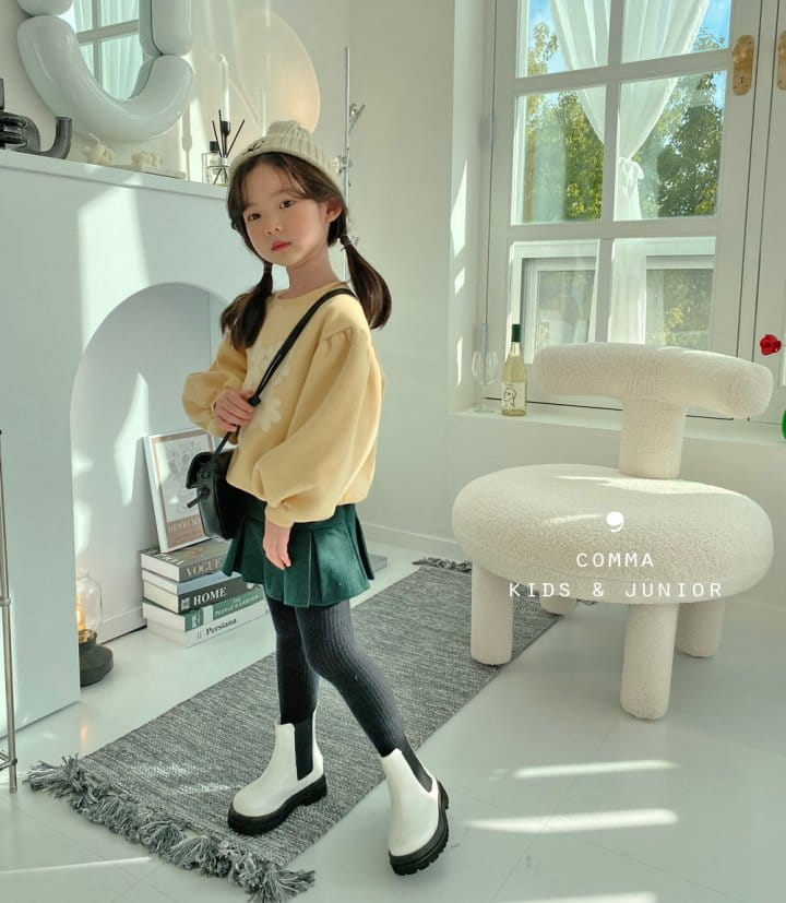COMMA - Korean Children Fashion - #Kfashion4kids - Daisy Sweatshirt Fleece - 12