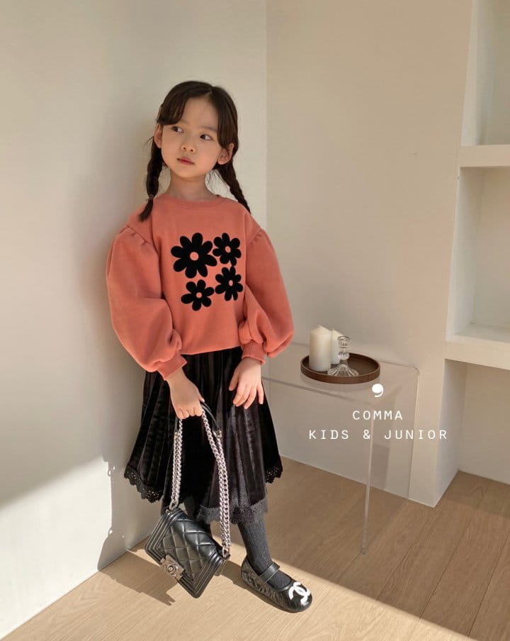 COMMA - Korean Children Fashion - #Kfashion4kids - Daisy Sweatshirt Fleece - 6