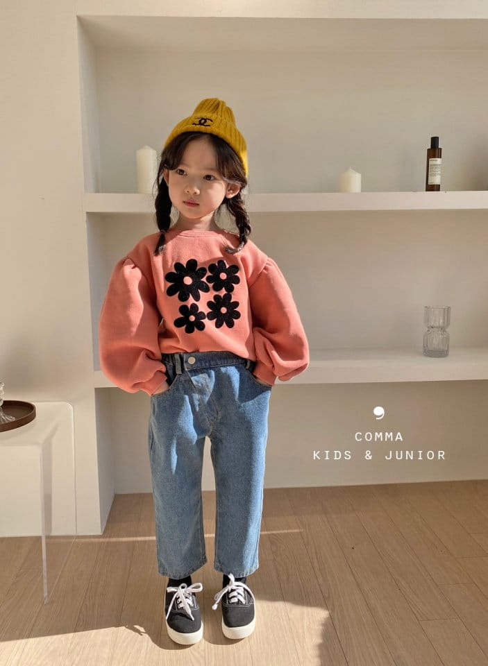 COMMA - Korean Children Fashion - #Kfashion4kids - Daisy Sweatshirt Fleece - 7