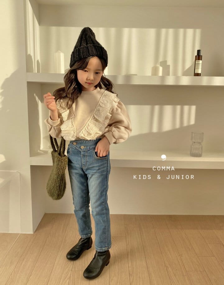 COMMA - Korean Children Fashion - #Kfashion4kids - Frill Sweatshirt Winter Fleece - 11