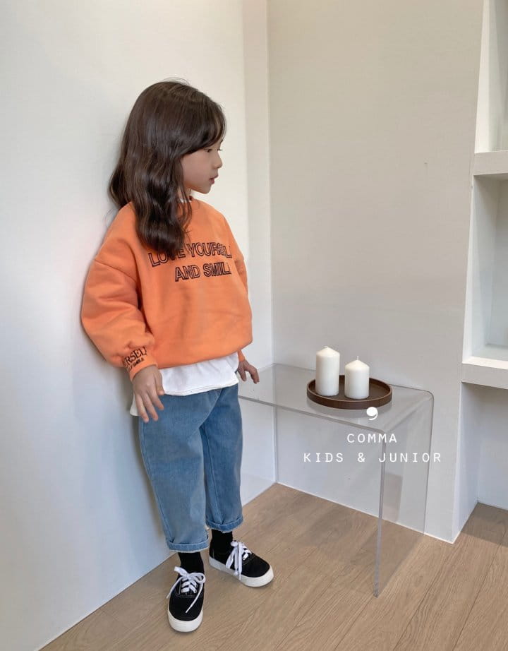COMMA - Korean Children Fashion - #Kfashion4kids - Love Embroidery Sweatshrit Winter Fleece  - 5