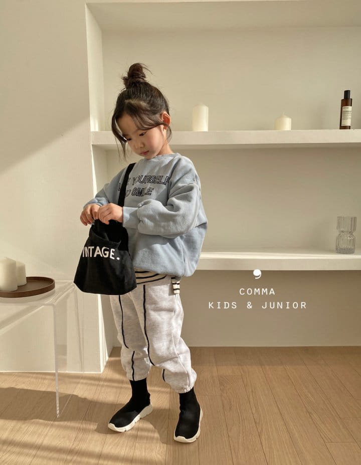 COMMA - Korean Children Fashion - #Kfashion4kids - Love Embroidery Sweatshrit Winter Fleece  - 9