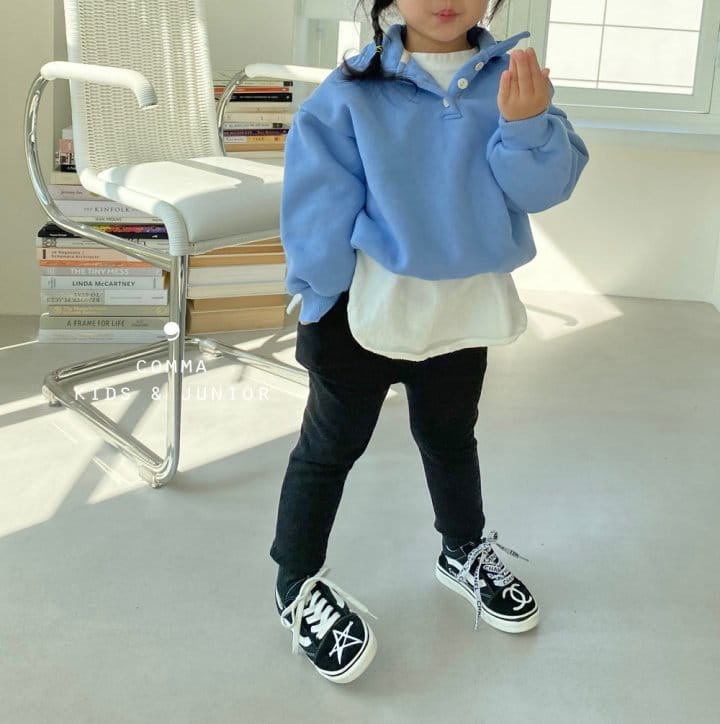 COMMA - Korean Children Fashion - #Kfashion4kids - Button Sweatshirt Winter Fleece - 8