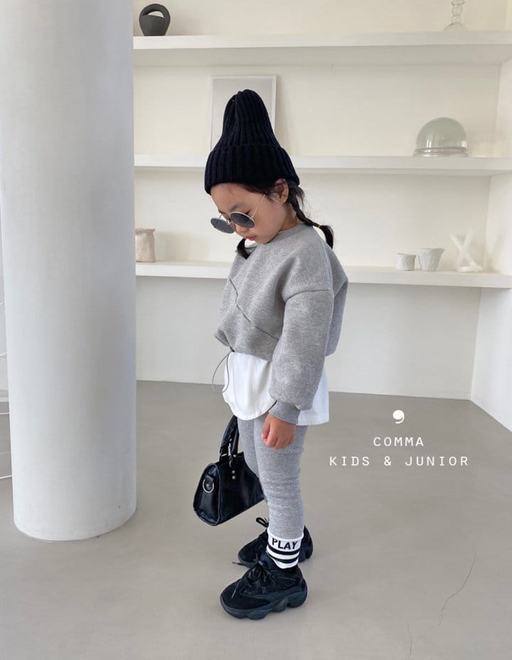 COMMA - Korean Children Fashion - #Kfashion4kids - Banding Leggings - 6