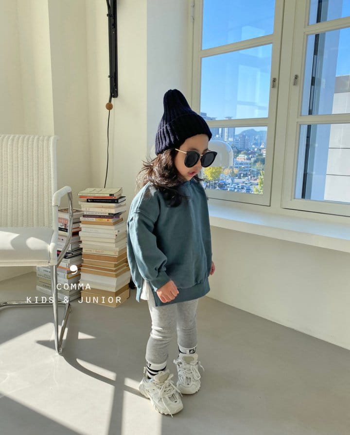COMMA - Korean Children Fashion - #Kfashion4kids - Slit Sweatshirt - 10