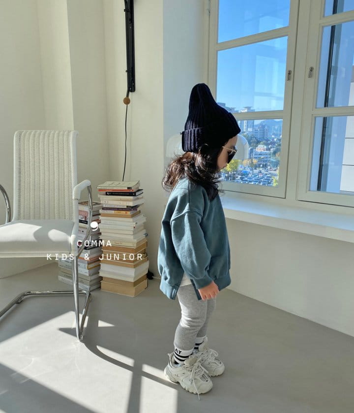 COMMA - Korean Children Fashion - #Kfashion4kids - Slit Sweatshirt - 11