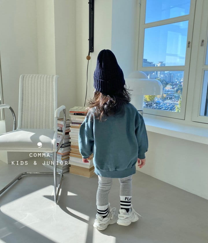 COMMA - Korean Children Fashion - #Kfashion4kids - Slit Sweatshirt - 12