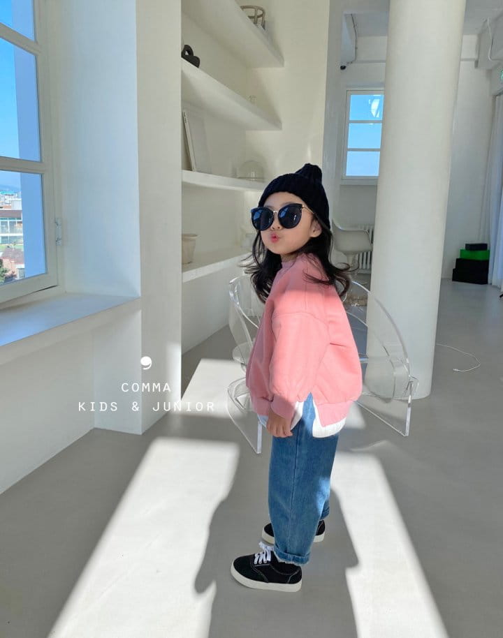 COMMA - Korean Children Fashion - #Kfashion4kids - Slit Sweatshirt - 4