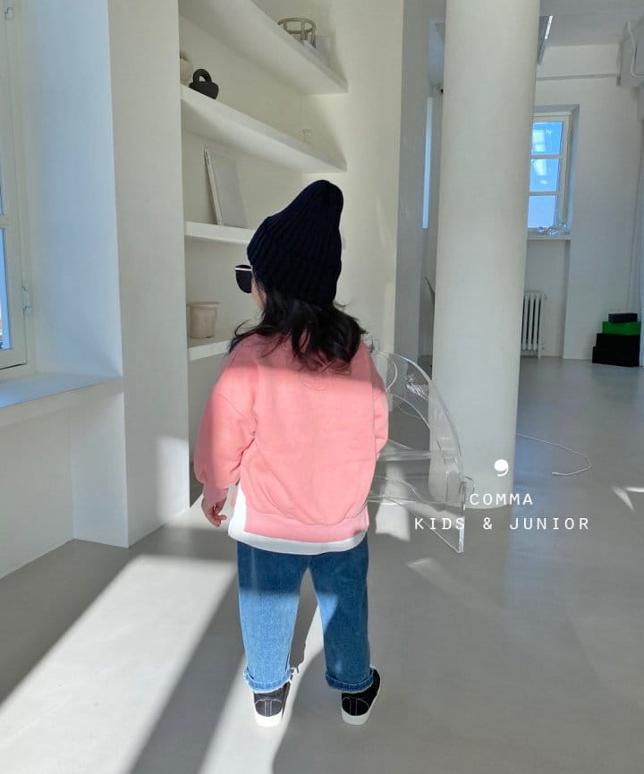 COMMA - Korean Children Fashion - #Kfashion4kids - Slit Sweatshirt - 5