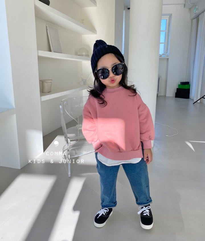 COMMA - Korean Children Fashion - #Kfashion4kids - Slit Sweatshirt - 8