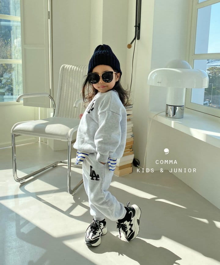 COMMA - Korean Children Fashion - #Kfashion4kids - La Top Bottom Set - 6