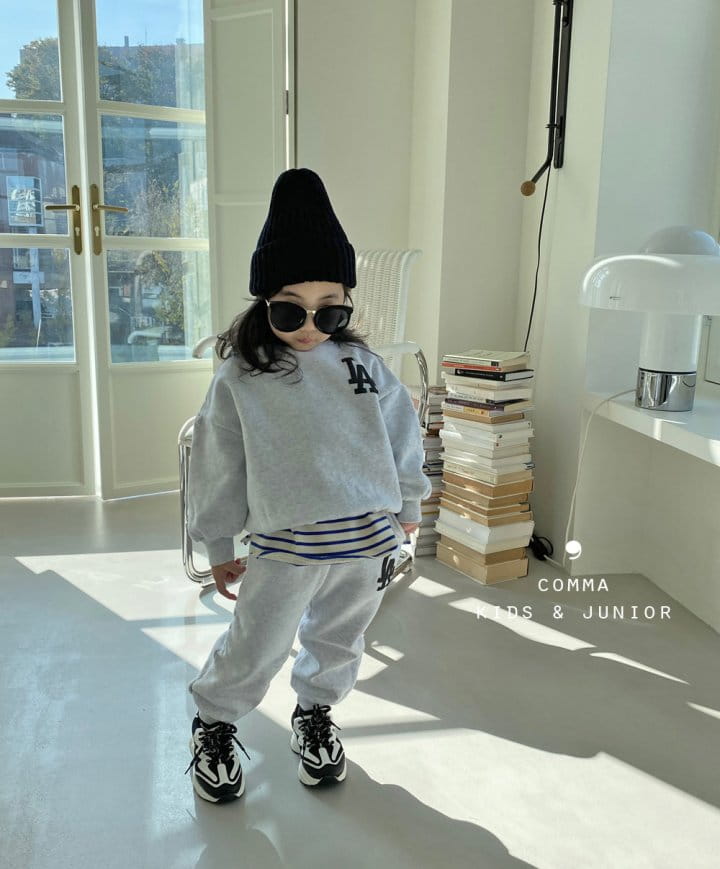 COMMA - Korean Children Fashion - #Kfashion4kids - La Top Bottom Set - 8