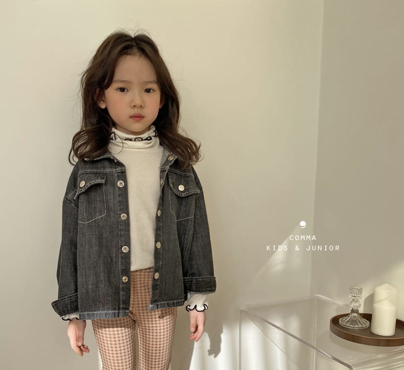 COMMA - Korean Children Fashion - #Kfashion4kids - Turtleneck Tee - 4