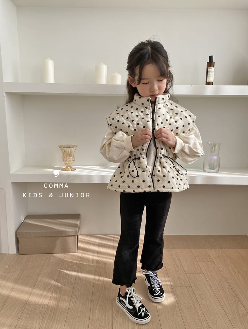 COMMA - Korean Children Fashion - #Kfashion4kids - Rib Quilting Vest - 6