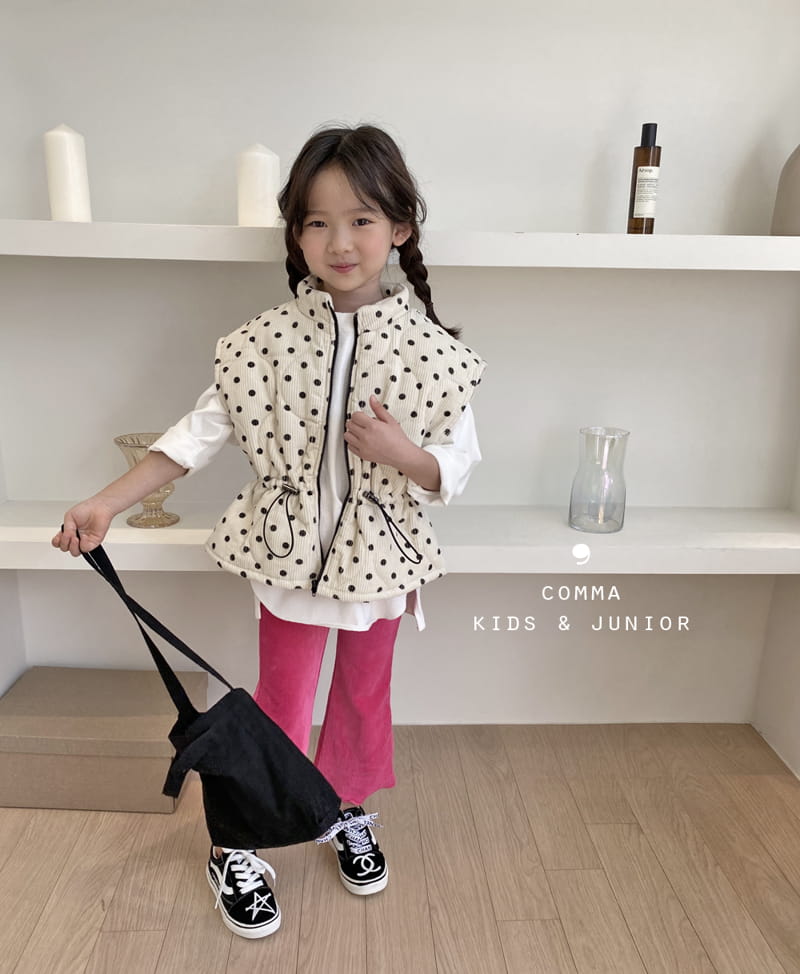COMMA - Korean Children Fashion - #Kfashion4kids - Rib Quilting Vest - 8