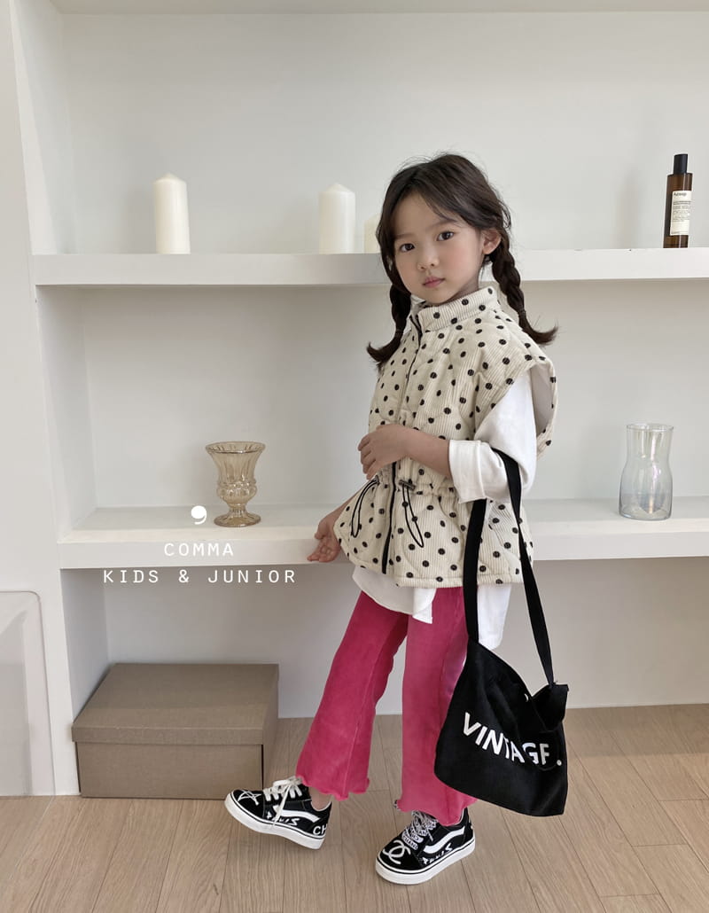 COMMA - Korean Children Fashion - #Kfashion4kids - Rib Quilting Vest - 9
