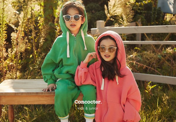 CONCOCTER - Korean Children Fashion - #Kfashion4kids - Jjang Hoody Top Bottom Set - 8