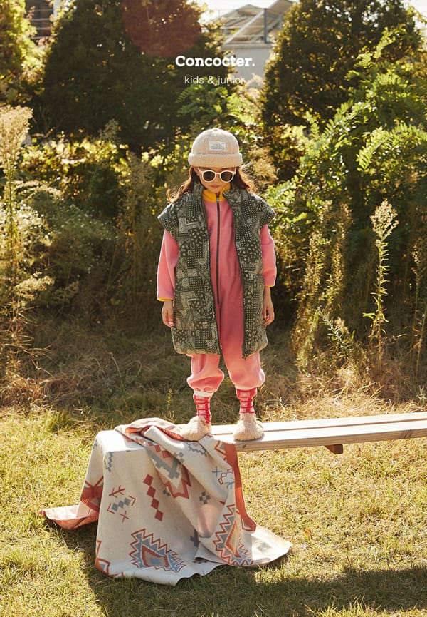CONCOCTER - Korean Children Fashion - #Kfashion4kids - Vintage Padding Vest