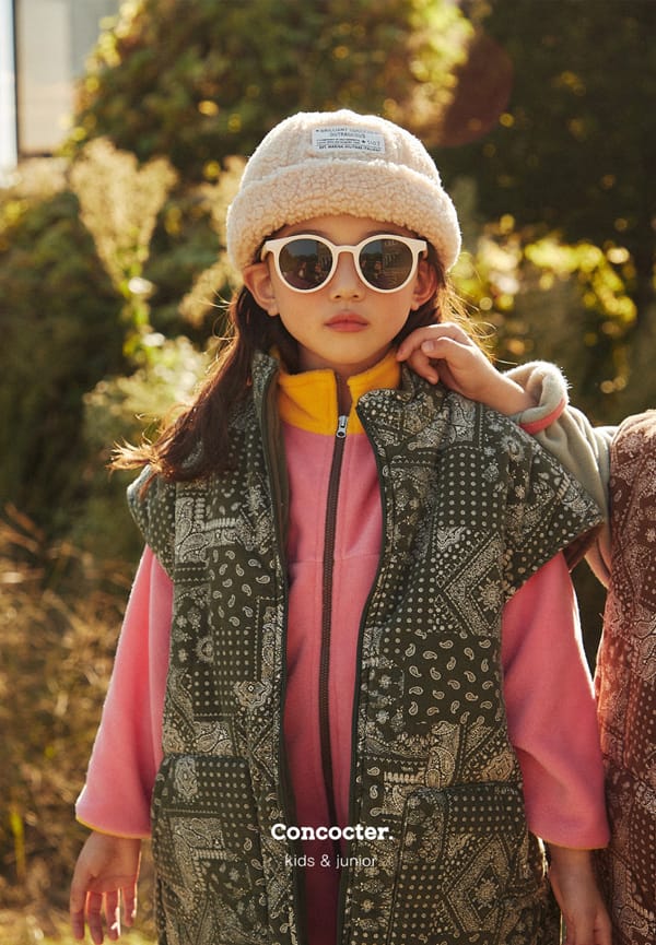 CONCOCTER - Korean Children Fashion - #Kfashion4kids - Vintage Padding Vest - 4