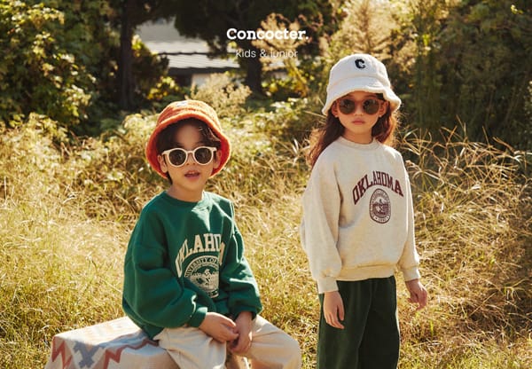 CONCOCTER - Korean Children Fashion - #Kfashion4kids - Oklahoma Fleece Sweatshirt - 5