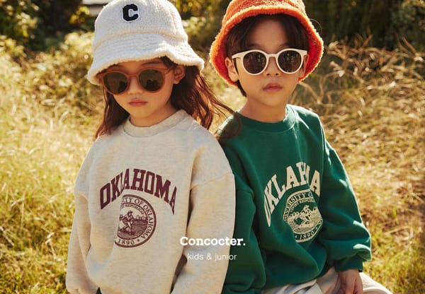 CONCOCTER - Korean Children Fashion - #Kfashion4kids - Oklahoma Fleece Sweatshirt - 7