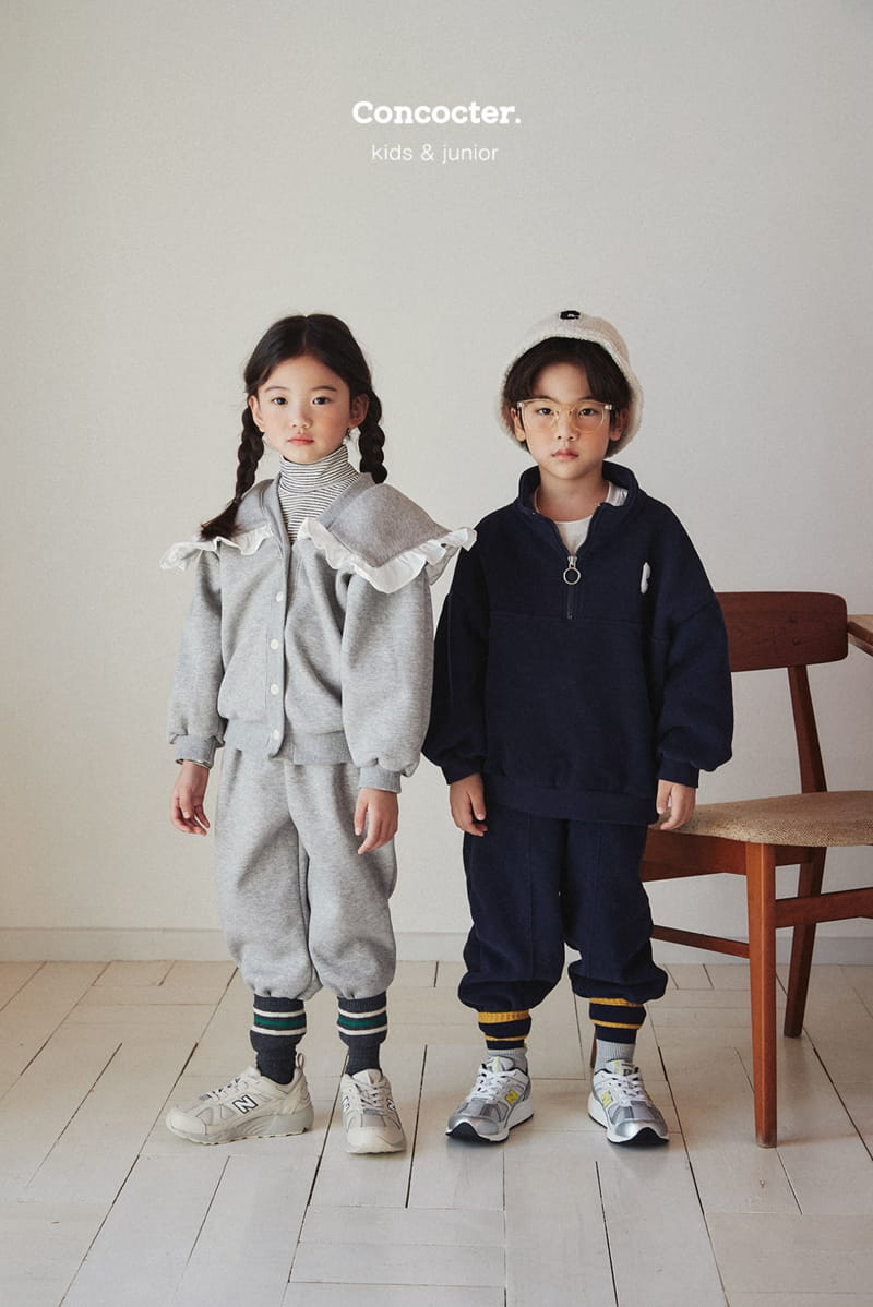 CONCOCTER - Korean Children Fashion - #Kfashion4kids - 1+1 One More Turtleneck Tee Set - 10