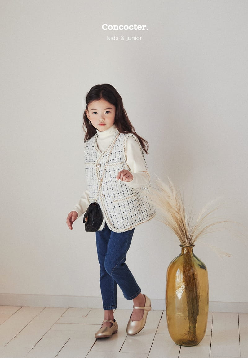 CONCOCTER - Korean Children Fashion - #Kfashion4kids - 1+1 One More Turtleneck Tee Set - 11