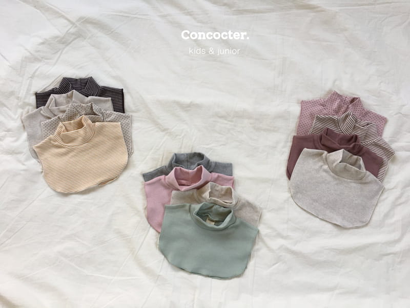 CONCOCTER - Korean Children Fashion - #Kfashion4kids - Ssock Fake Turtleneck Set - 12