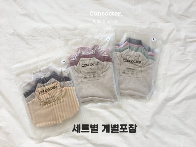 CONCOCTER - Korean Children Fashion - #Kfashion4kids - Ssock Fake Turtleneck Set - 2