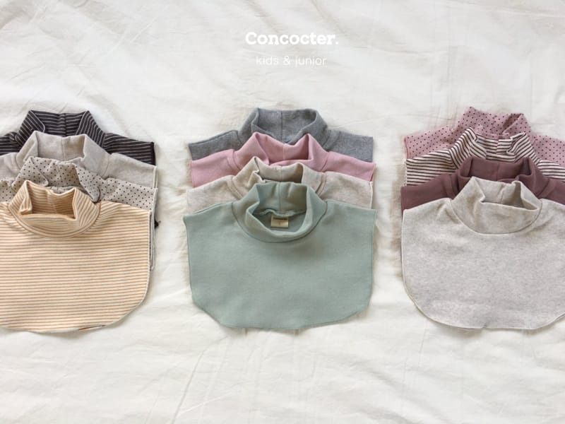 CONCOCTER - Korean Children Fashion - #Kfashion4kids - Ssock Fake Turtleneck Set - 3
