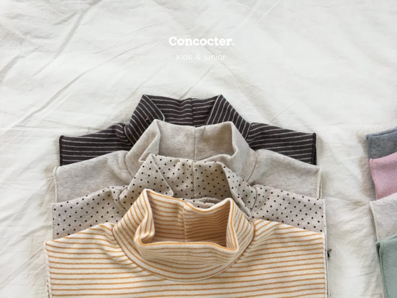 CONCOCTER - Korean Children Fashion - #Kfashion4kids - Ssock Fake Turtleneck Set - 5
