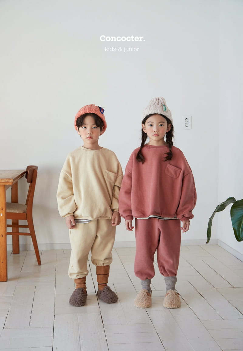 CONCOCTER - Korean Children Fashion - #Kfashion4kids - Circle Pocket Sweatshirt