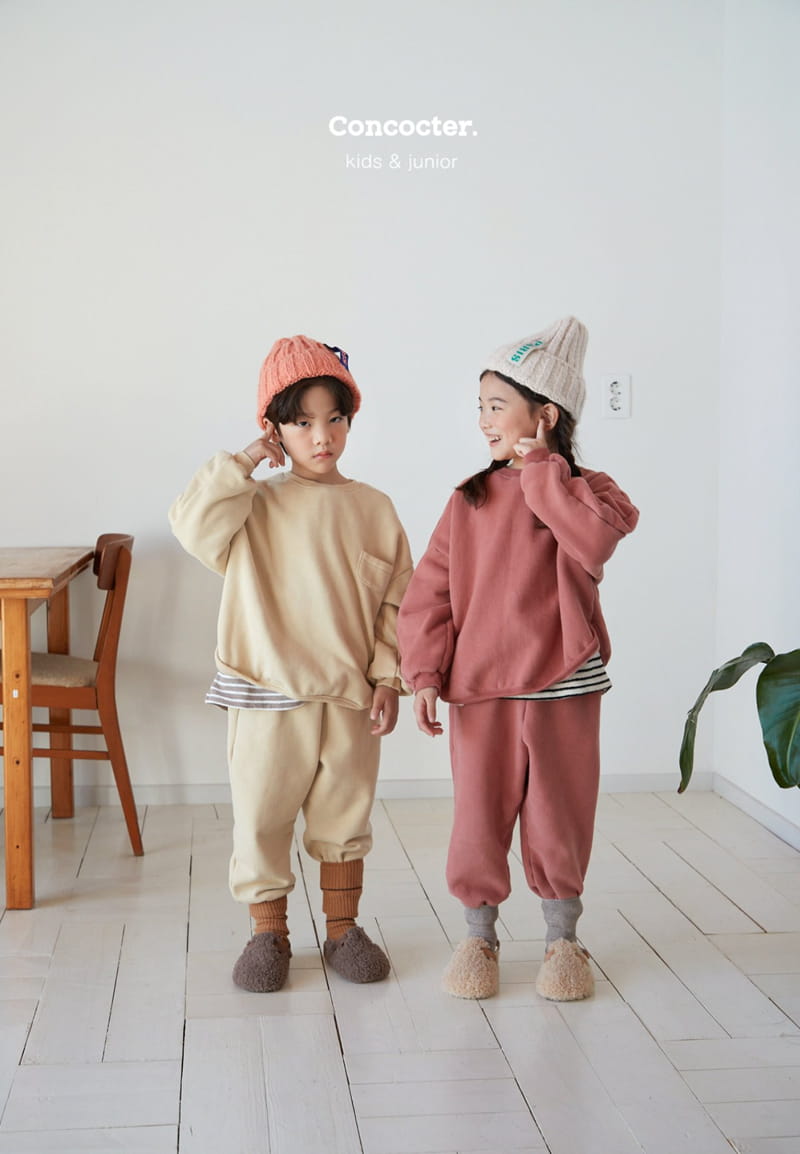 CONCOCTER - Korean Children Fashion - #Kfashion4kids - Circle Pocket Sweatshirt - 2