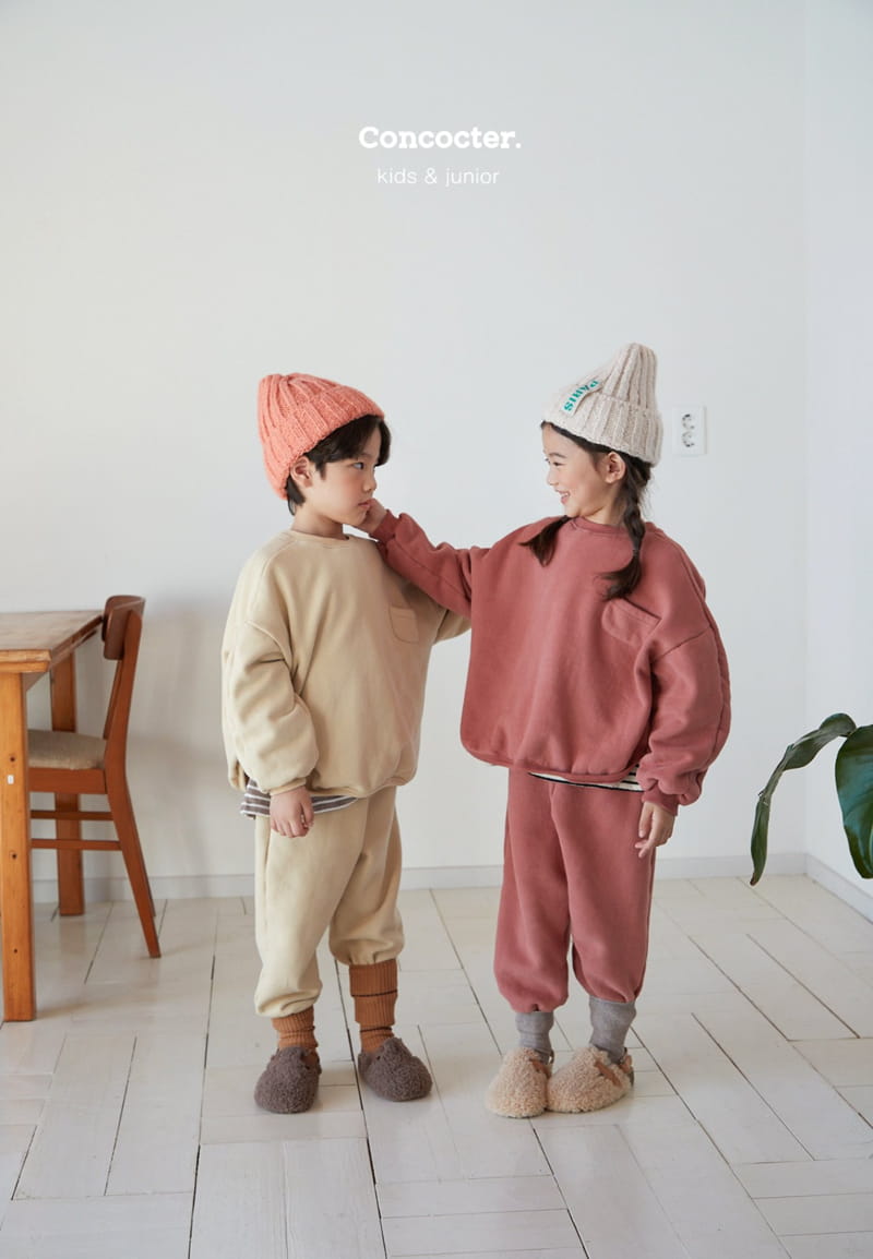 CONCOCTER - Korean Children Fashion - #Kfashion4kids - Circle Pocket Sweatshirt - 3