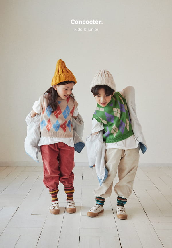 CONCOCTER - Korean Children Fashion - #Kfashion4kids - Padding Denim Quilting Shirt with Mom - 2