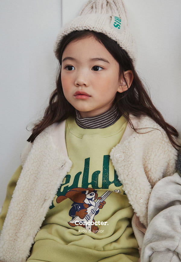 CONCOCTER - Korean Children Fashion - #Kfashion4kids - Paris Twist Alpaca Beanie - 4
