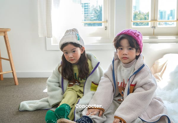 CONCOCTER - Korean Children Fashion - #Kfashion4kids - Paris Twist Alpaca Beanie - 6